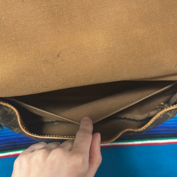 Vintage Boho Bags Fringeless Satchel Custom Louis Vuitton - Picture 4 of 8